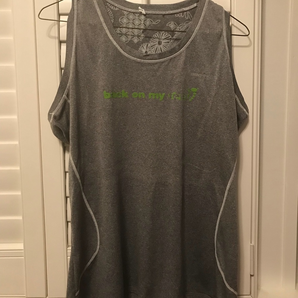 Back on my feet tank top, rare